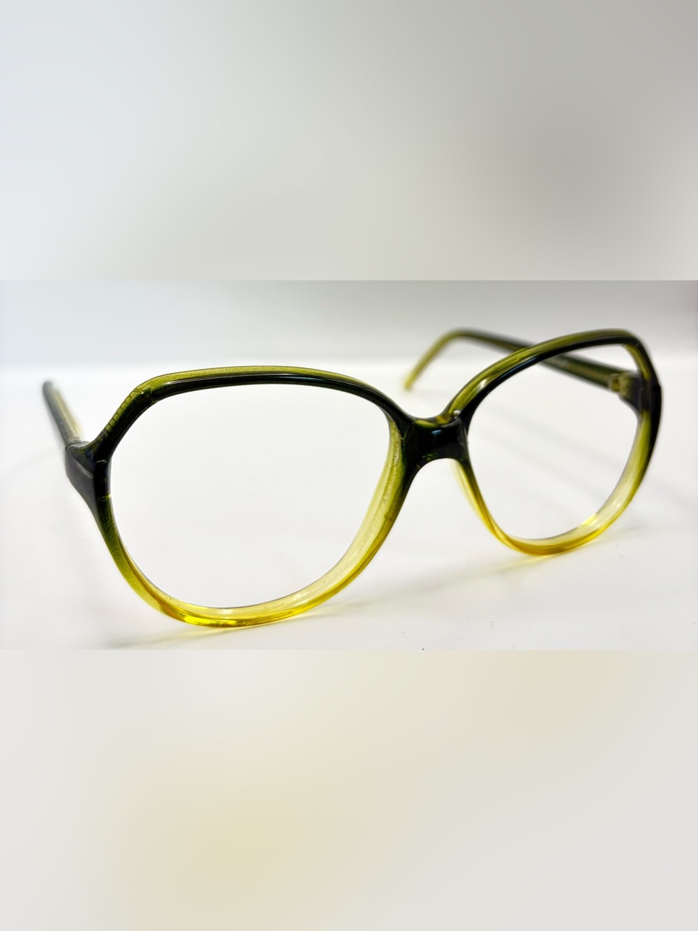 Zenni Green Oval Sunglasses Frames Only